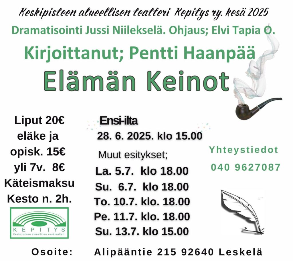 tapahtuman pääkuva: kepitys ilmoitus 2025